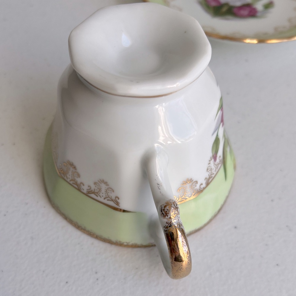 Norleans Japan Floral Teacup & Saucer Set - Picture 9 of 11